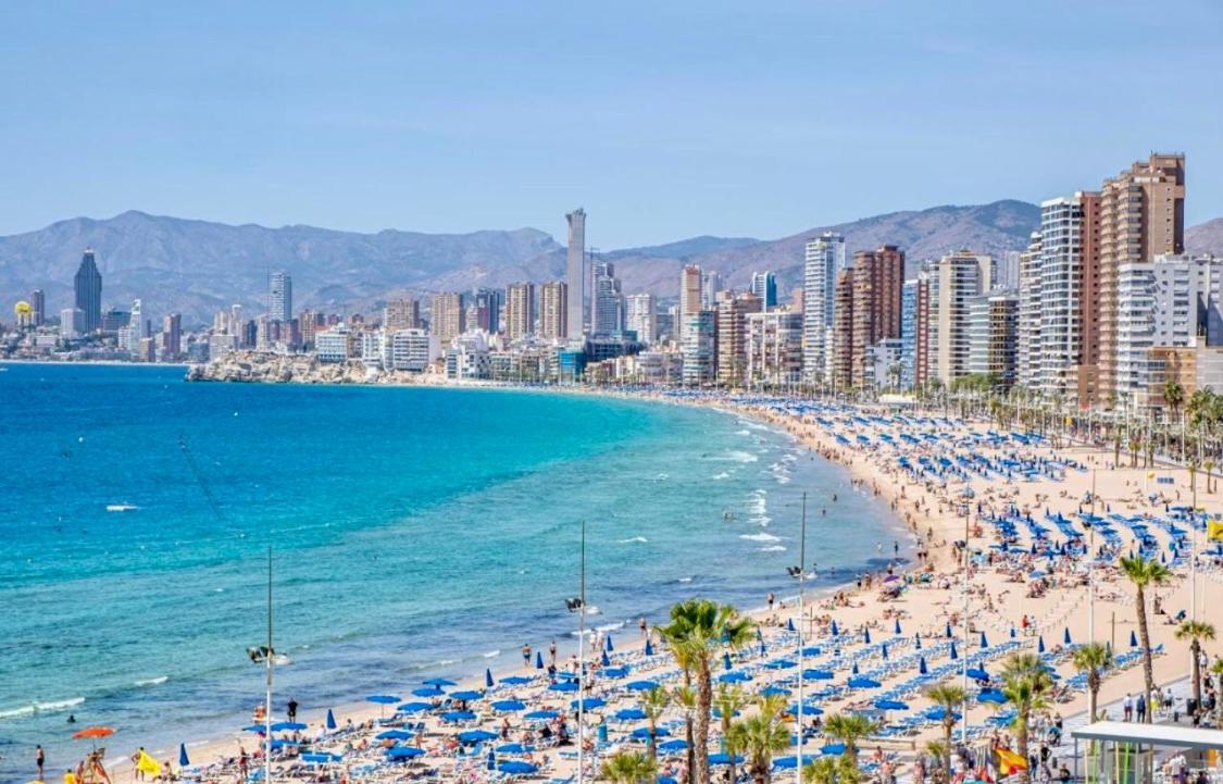 Apartment Seimar Benidorm Con Vistas Al Mar Exterior photo